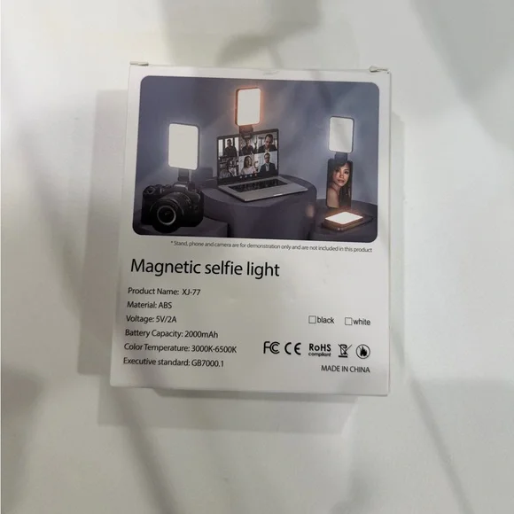 Magnetic selfie light for electronics 📸 - Picture 2 of 2